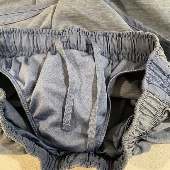 Nike Dri-FIT Tempo Running Shorts Women’s Small Blue Gray Athletic Activewear - Picture 8 of 9